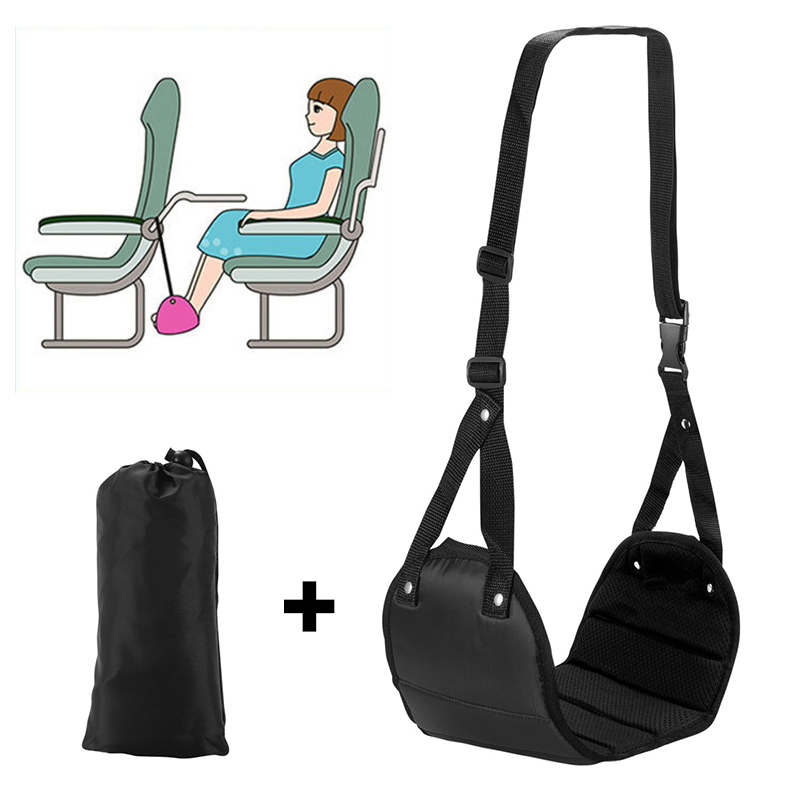 Travel Accessories Long Flight - Rede portátil ajustável para apoio para