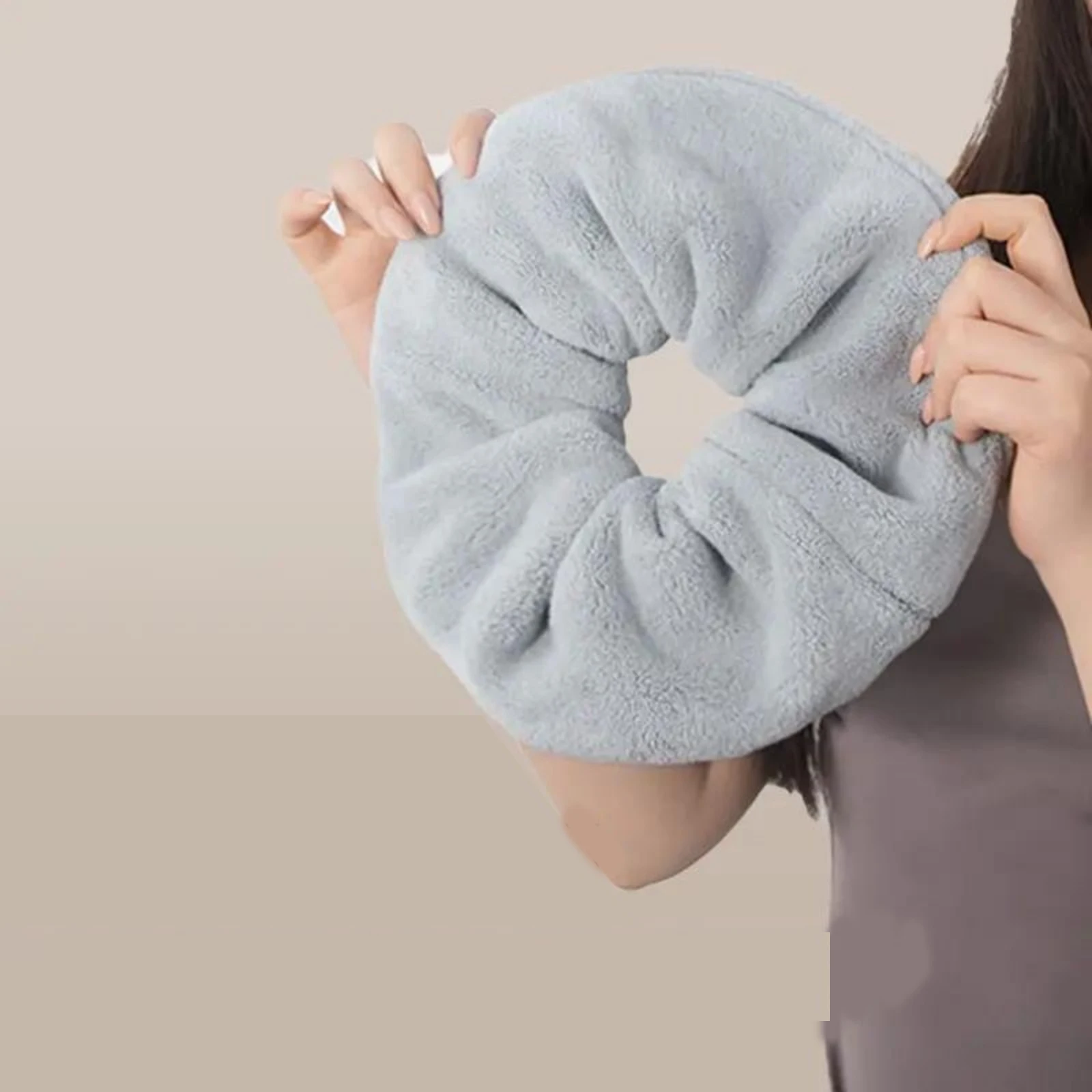 Travel Accessories Aesthetic - 1pc absorvente toalha de cabelo scrunchie