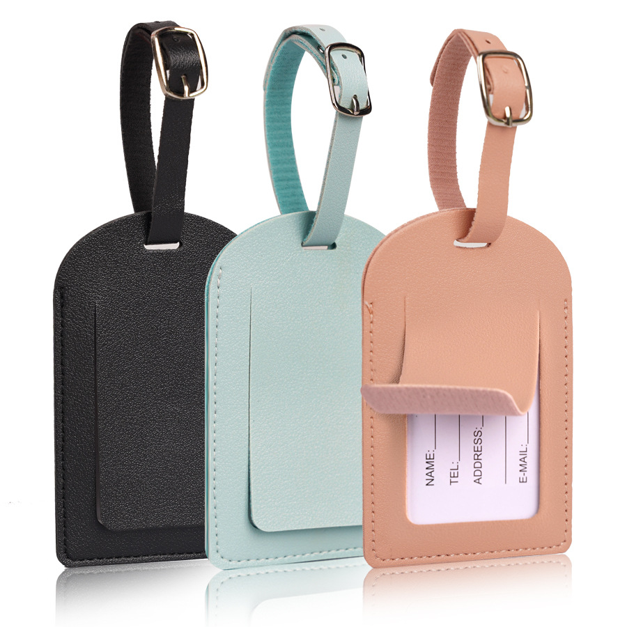 Etiquetas de Bagagem em Couro  - Travel Accessories Aesthetic avaliação e preço