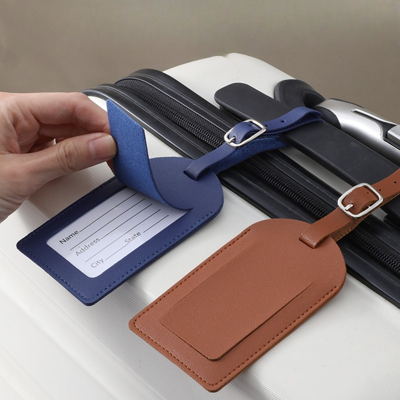 Etiquetas de Bagagem em Couro  - Travel Accessories Aesthetic avaliação e preço