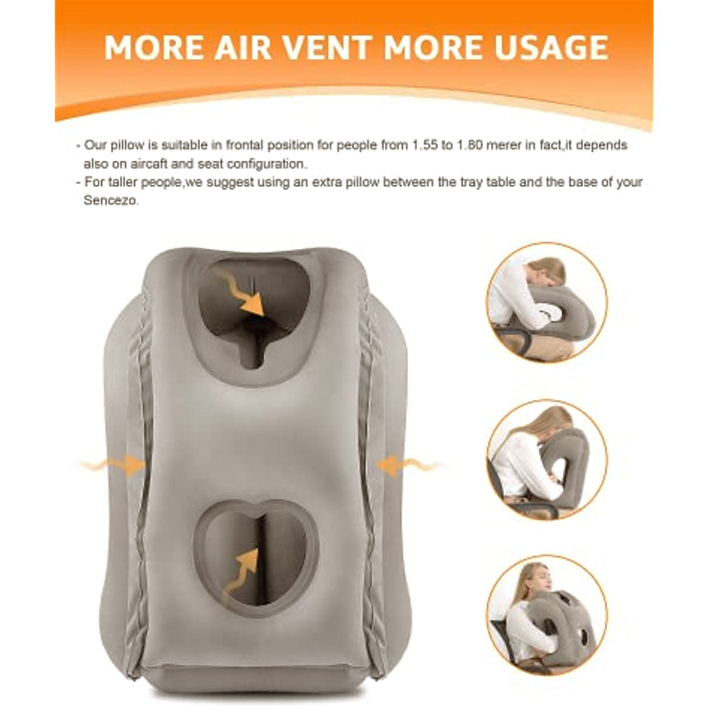 Almofada inflável para viagem, - Travel Accessories Long Flight avaliação e preço