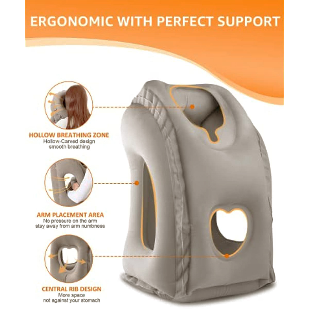 Almofada inflável para viagem, - Travel Accessories Long Flight avaliação e preço