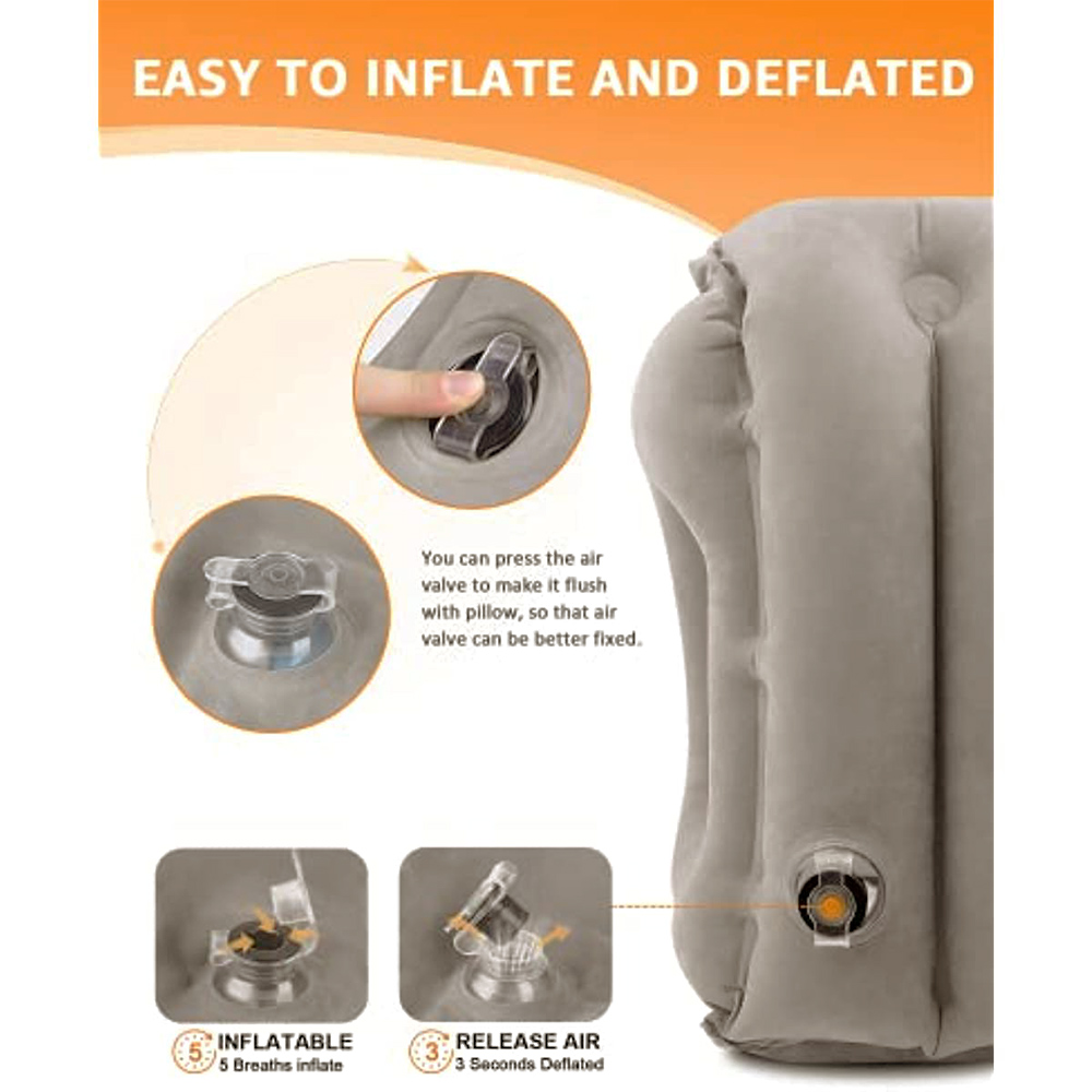 Almofada inflável para viagem, - Travel Accessories Long Flight avaliação e preço