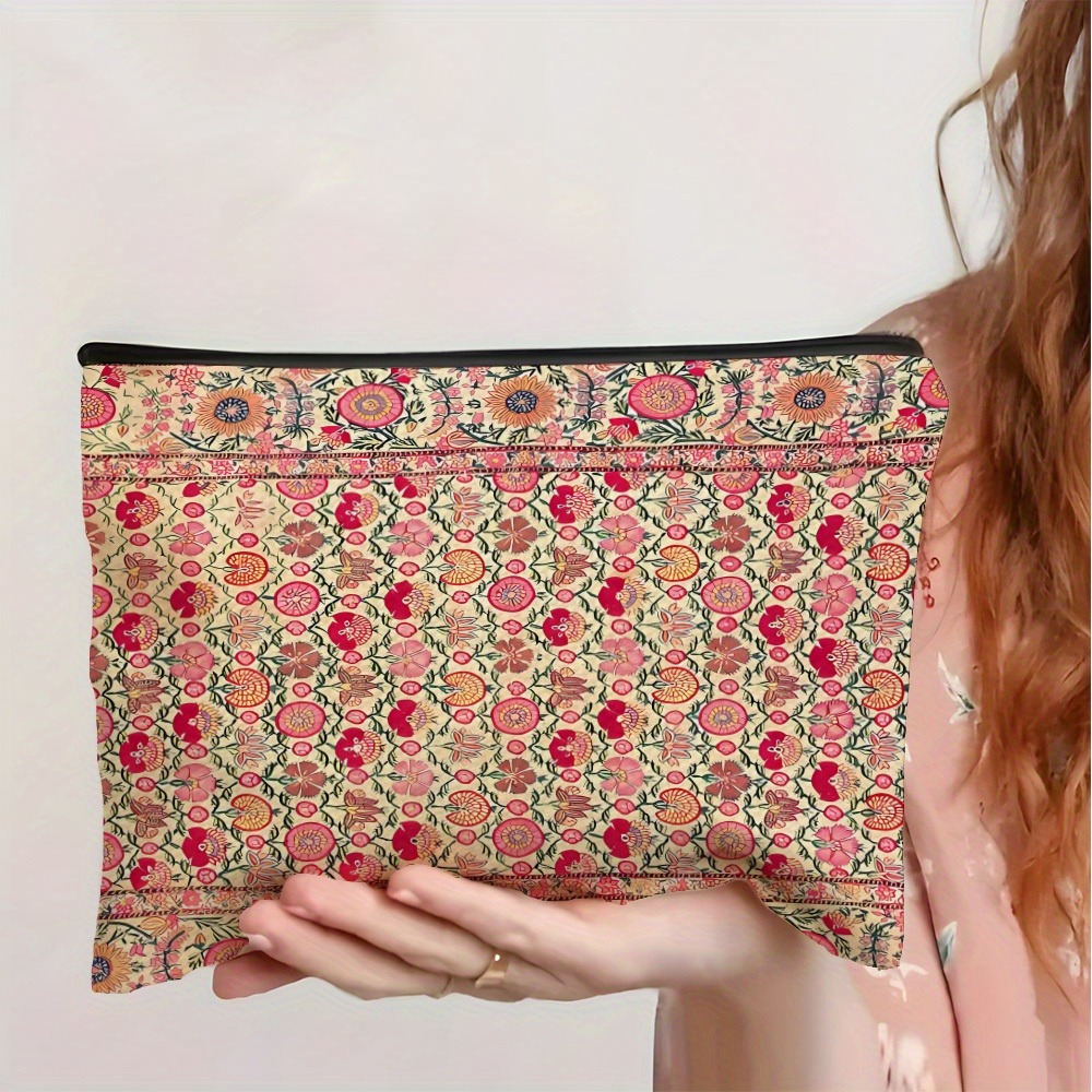Bolsa de maquiagem boêmia vint - Travel Accessories India avaliação e preço