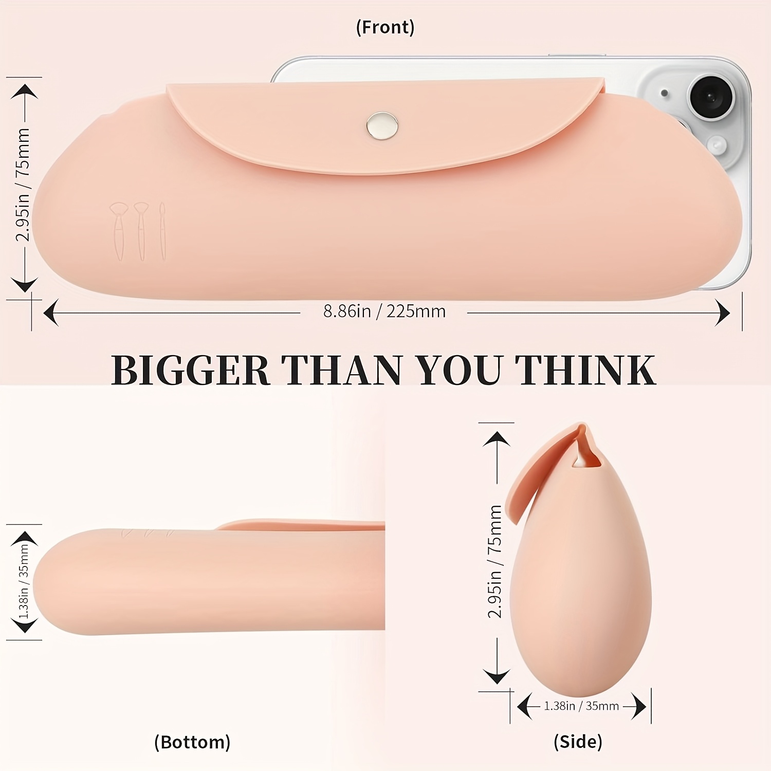Estojo organizador de pincéis  - Travel Accessories Organizer Bag avaliação e preço