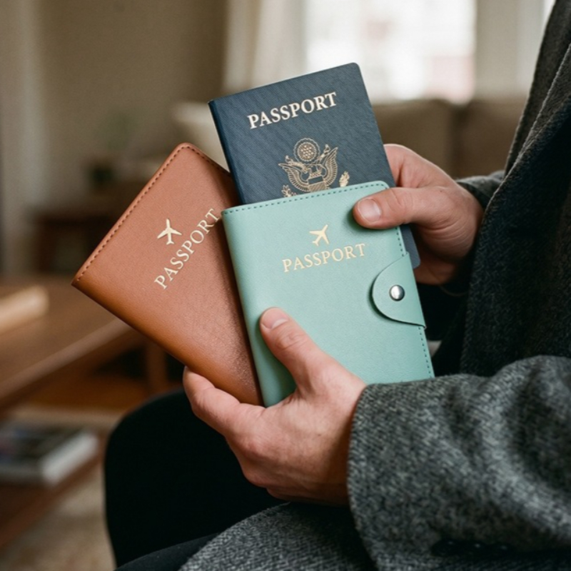 Elegante capa para passaporte  - Travel Accessories Wallet avaliação e preço