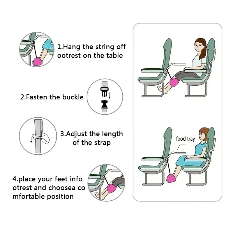 Rede portátil ajustável para a - Travel Accessories Long Flight avaliação e preço
