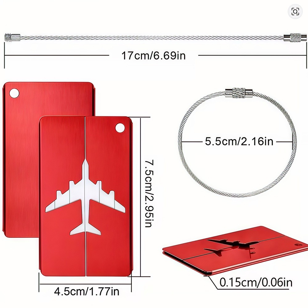 Etiqueta de bagagem de viagem  - Travel Accessories India avaliação e preço