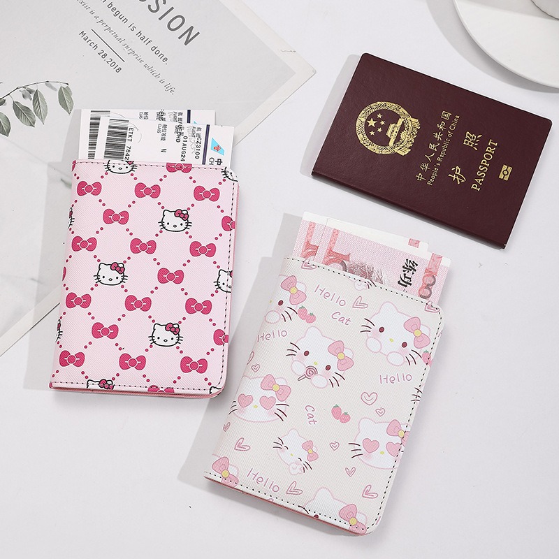 Olá kitty capa de passaporte f - Travel Accessories India avaliação e preço